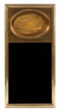 A Brass Clad Mirror Bernard Rohne for Mastercraft