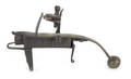 Continental iron and brass tinder lighter ca 1790