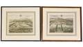 2 Jan Kip Colored Engravings  Shurdington  Over