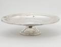 STERLING SILVER FOOTED CAKE STAND