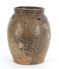 South Carolina or Georgia alkaline glaze stoneware crock