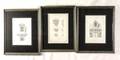 Group of 3 French Architectural Engravings