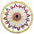 Antique Circus Wagon Wheel American first quarter
