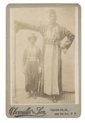 The Egyptian Giant Sideshow Cabinet Card New York