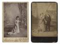 Two Cabinet Card Photos of Barnum Little People