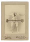 Inez Palmer Strongwoman Cabinet Card New York