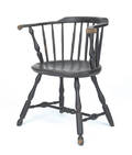 W Wallick lowback windsor chair