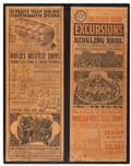 Ringling Brothers Two Pictorial Circus Broadsides