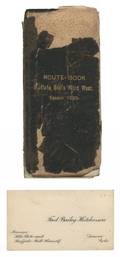 Cody WF Buffalo Bills Wild West Season 1899 Route
