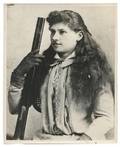 Two Photos and Booklet Related to Annie Oakley