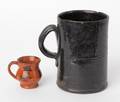 American redware mug