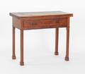Pennsylvania Chippendale walnut card table ca 1780