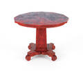 New York painted center table ca 1835