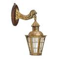 English brass lantern