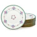 Set of minton porcelain service plates