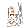 15 pieces of mostly ethnic jewelry