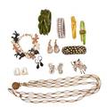 16 pieces of costume jewelry incl trifari