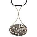 John pagacz pearl  silver pendant