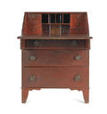 Small New England slant front desk ca 1800
