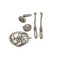 Early sterling jewelry by georg jensen denmark