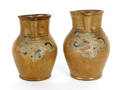 Two Pennsylvania stoneware pitchers 19th c