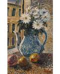 DAVID BURLIUK RUSSIANAMERICAN 18821967 Still Life with Flowers