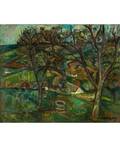 PINCHUS KRMGNE RUSSIANFRENCH 18901981 Spring Landscape