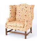 Chippendale style wing chair