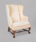 Chippendale style wing chair