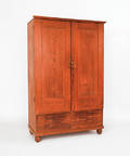 Southern pine wall cupboard