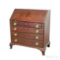 Chippendale Mahogany Slantlid Desk