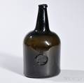 Blown Twoquart Sealed Wine Bottle