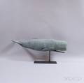 Molded Copper Whale Weathervane