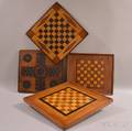Four Assorted Game Boards