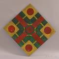 Painted Parcheesi Game Board