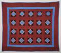 Amish Geometric Pattern Quilt