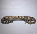 WAYMOUTH Carved Sternboard