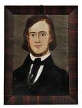 William Matthew Prior Massachusetts Maine 18061873 Portrait of a Bearded Young Man