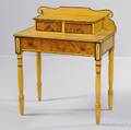 Yellow Paintdecorated Dressing Table