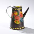 Painted Tinware Coffeepot
