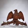 Carved Eagle Hat Rack