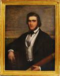 American School 19th Century Portrait of a Young Sea Captain