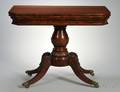 Classical Carved Mahogany Card Table
