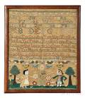 Needlework Sampler Mary Shillaber