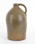 Pennsylvania redware jug 19th c