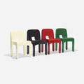 Joe Colombo   Universale chairs model 4867 set of four