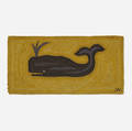 George Wells   Spouting Whale rug