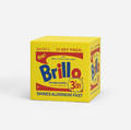 Andy Warhol   Brillo pouf yellow