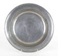 Philadelphia pewter deep dish ca 1785