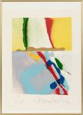 JOHN CHAMBERLAIN LITHOGRAPH ON PAPER 1981 17175